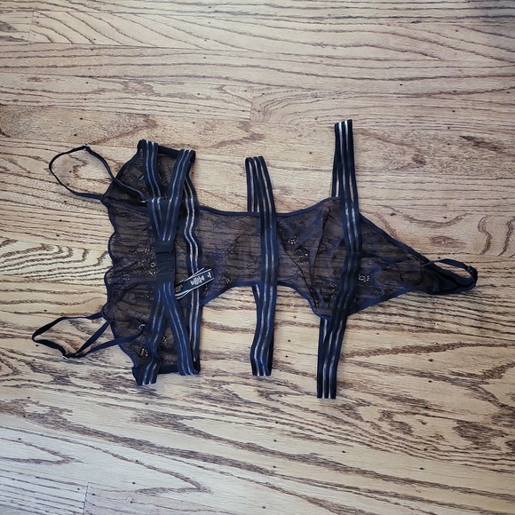 3 ๐ for $30---VS Sexy Mesh One Piece - Picture 4 of 8